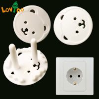 ✣❀ 10pcs Baby Safety Child Electric Socket Outlet Plug Protection Security Two Phase Safe Lock Cover Kids Sockets Cover Plugs