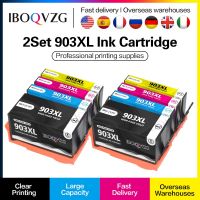 IBOQVZG ที่รองรับตลับหมึก903 XL สำหรับ Hp903สำหรับ HP Officejet Pro 6970 6950 6960 6966 6968 6974 6975เครื่องพิมพ์แบบ All-In-One