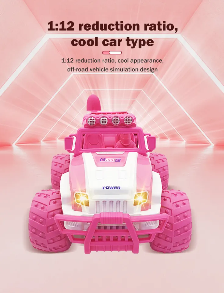 girls pink remote control car