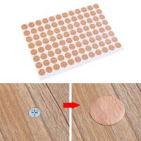 【cw】 Screw Hole Stickers Covers Cover Sticker Adhesive Caps Cabinet Wood To Screws Decal Grain Proof ！