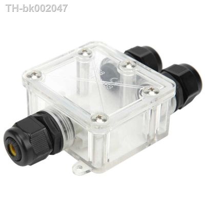 ✁✐ Junction Box 3 Way IP68 Waterproof Terminal Distribution Cable Connector Terminal Box LCH-1311.68
