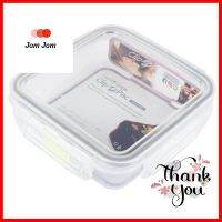 กล่องอาหาร CLIP PAC TOUCH 0.45 ลิตร สีขาวใสFOOD CONTAINER CLIP PAC TOUCH 0.45L CLEAR **ทักแชทได้ค่ะ ยินดีบริการ**