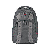 Wenger กระเป๋าสะพาย Upload Essential 16 Inches Laptop Backpack, Black/Grey (604431) D