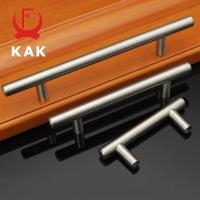 Kak 4 24 Stainless Steel Dapur Menangani Diameter 12 Mm Kabinet Pintu Lurus T Bar Menarik perabotan Peralatan