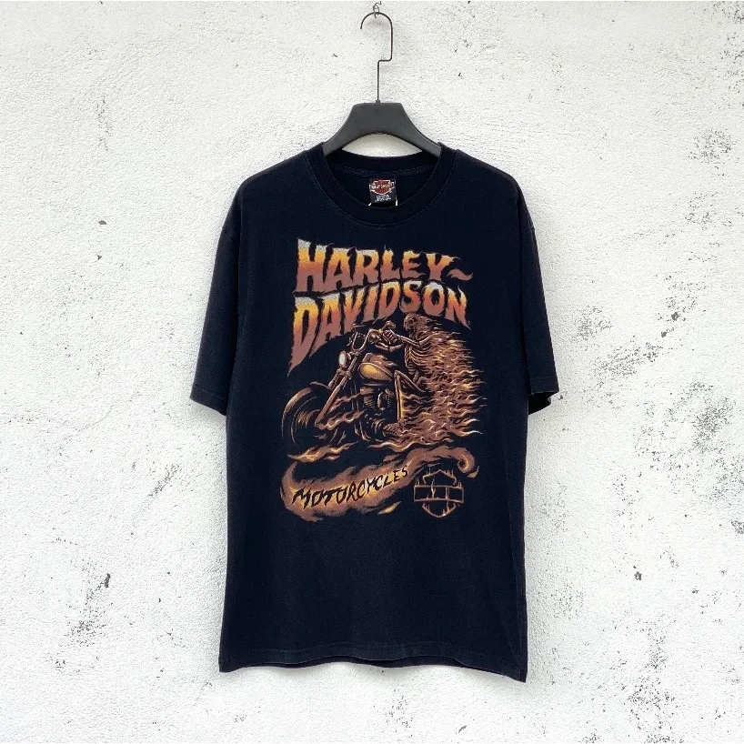 harley davidson flame shirt