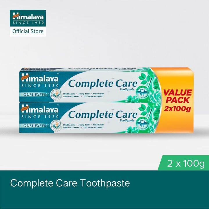 Himalaya Complete Care Toothpaste VPack 100gmx2 Lazada PH