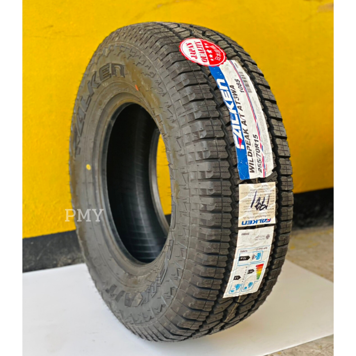 255-70r15-ยางรถยนต์-ยี่ห้อ-falken-รุ่น-wildpeak-a-t-at3wa-ล็อตผลิต23-ราคาต่อ1เส้น-ยางรถยนต์คุณภาพระดับพรีเมี่ยม-นุ่ม-เงียบ