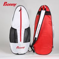 กระเป๋าคนส่งเอกสารสะพายไหล่แบบลำลอง Bonny Wave แฟชั่นชุดกระเป๋าไม้เทนนิส Tas Raket Badminton อเนกประสงค์น้ำหนักเบา