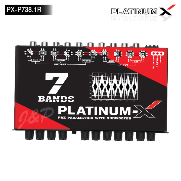 platinum-x-ปรีแอมป์-7แบนด์-รุ่นใหม่-738-1r-737max-ซับแยกอิสระ-แต่งเสียงได้ดีบิดติดมือ-ปรีปรับเสียง-ปรีแอมป์-ปรี-แอมป์-เครื่องเสียงรถยนต์