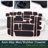 【Taste life】 Anti-Slip Gate Mats ถ้วย Groove Pads สำหรับ Honda Stepwgn RP3 2015 2016 2017 2018 2019 2020 2023 Hole Pad อุปกรณ์จัดแต่งทรงผม