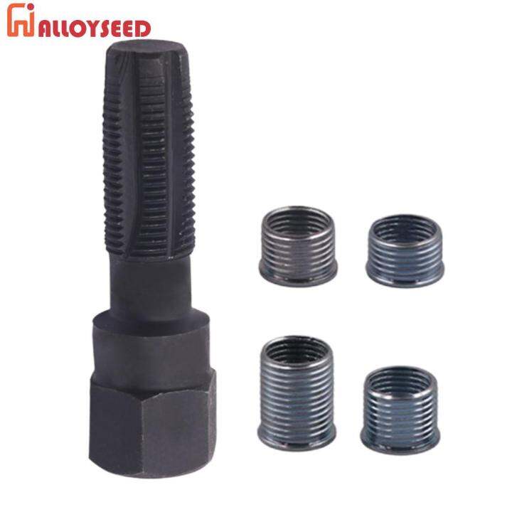 Spark Plug Rethreader 14mm Cylinder Head Thread Repair Kit High Carbon