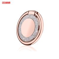 ✼♘✇ Glitter Bling Diamond 360 Mobile Phone Finger Ring Holder Stand Magnetic Car Mount Grip for IPhone X XS Max Cell Bracket Socket