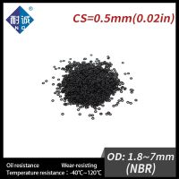 10PCS/Lot Nitrile Rubber Black NBR CS 0.5mm OD1.8/2.5/2.8/3/3.5/4/4.5/5/7mm O Ring Gasket Oil Resistant Waterproof Bar Wine Tools