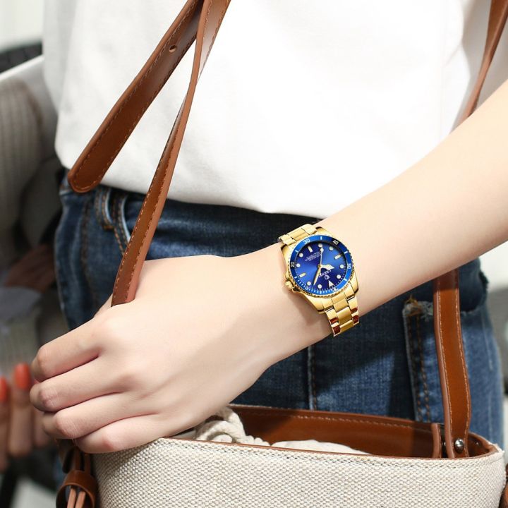 chenxi-แบรนด์แฟชั่นลำลองผู้หญิงดูโกลเด้นหรูหราควอตซ์นาฬิกาของผู้หญิงวันที่นาฬิกานาฬิกาข้อมือ-2020-ใหม่