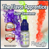 The Flavor Apprentice Super Sweetener - กลิ่นน้ำตาลซูคราโลสเข้มข้นพิเศษ - กลิ่นผสมอาหาร - ผ่านการรับรองจาก อย. ประเทศไทย บรรจุและขายโดย Flavorfy กลิ่นผสมอาหารอเนกประสงค์ เหมาะสำหรับ ลูกอม, กัมมี่, น้ำผลไม้, เบเกอรี่, ไอศครีม, ของเหลวอื่่นๆ