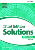 Bundanjai (หนังสือคู่มือเรียนสอบ) Solutions 3rd ED Elementary Workbook (P)