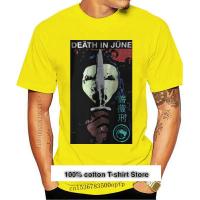 เสื้อยืดแฟชั่นเสื้อยืดวินเทจ Death In June เสื้อท่อนบนผ้าฝ้ายสำหรับฤดูร้อนเสื้อยืดคอกลมแบรนด์ตลกสำหรับผู้ชาย Xs-3xl สไตล์ป๊อปใส่ได้ทั้งผู้ชายและผู้หญิง