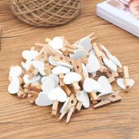 hotx【DT】 2022 New 50Pcs/Set Pegs Clothespin Wedding