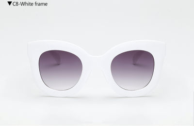 LongKeeper Cat Eye Vintage Sunglasses Women  Fashion Leopard Sun Glasses Sexy Ladies Eyewears UV400 Goggles Oval Glasses