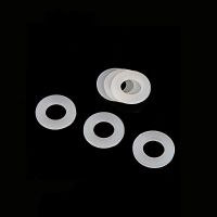 20/50/100pcs Black White Nylon Flat Washers M2 M2.5 M3 M4 M5 M6 M8 M10 M12 Plane Spacer Insulation Ring Gasket For Screw Bolt