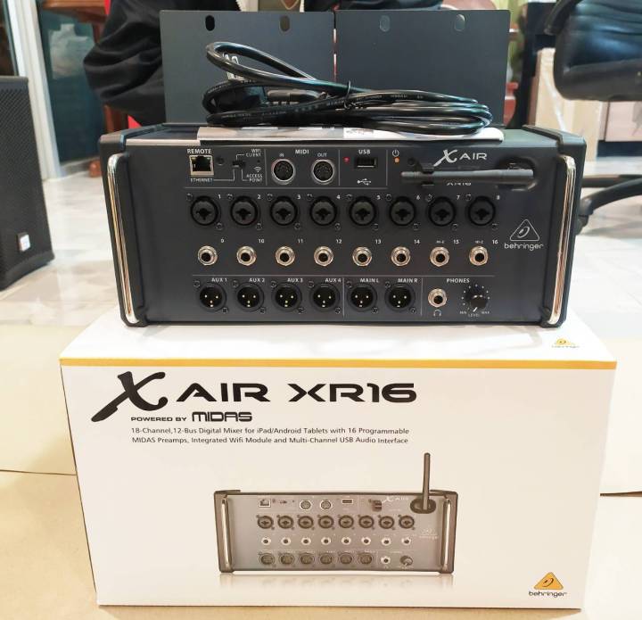 Mixer X-AIR XR16  ดิจิตอล ( รับประกัน + ฟรีค่าส่ง)