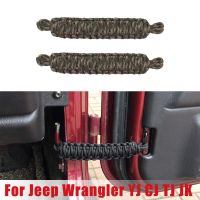 2Pcs Adjustable Car Door Limiting Strap Bandage Rope Belt for Jeep Wrangler YJ CJ TJ JK Duarable Nylon Rope for Door Limit