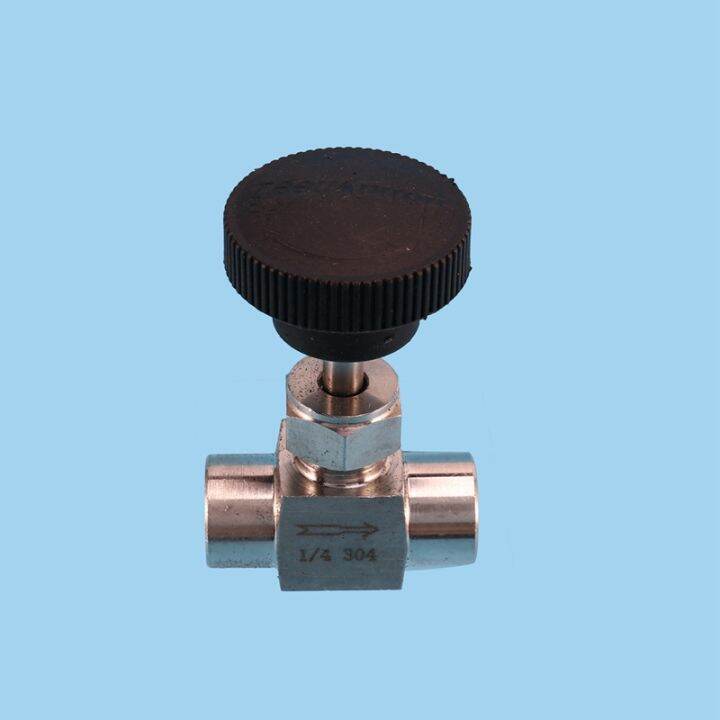 1-4-inch-bsp-equal-female-thread-ss-304-stainless-steel-flow-control-shut-off-needle-valve