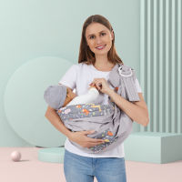 Baby Carries Cotton Wrap Sling Carrier Newborn Sling Safety Ring 2 in 1 Breastfeeding Cover Comfortable Infant Kangaroo Bag