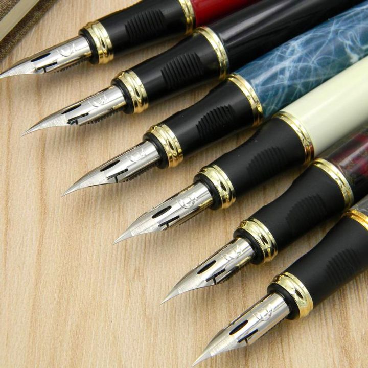 JINHAO 450 G NIB Metal EN Modified Calligraphy Round Body Flower Body