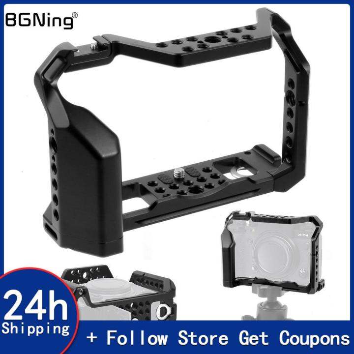 XT4 L Shape Grip cket Side Plate Cage for FUJIFILM Fuji XT4 Camera