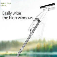 Glass Window Cleaner With Water Spray Window Cleaner escopic Aluminum Long Handle Wiper Home Washing Windows Cleaning Tools