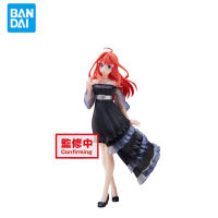 ของแท้ Banpresto Gotoubun ไม่มี Hanayome 18ซม. Nakano Itsuki ตกแต่งโต๊ะสะสมของเล่นเด็ก Gift888