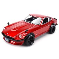 1:18 1971 Datsun 240Z รถสปอร์ตจำลองคงรูปรถโมเดลอัลลอย