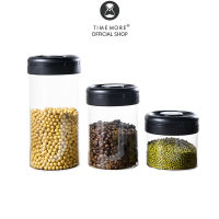 TIMEMORE OFFICIAL Glass Canister กระปุกสุญญากาศ ใส่เมล็ดกาแฟ  กล่องเก็บเมล็ดกาแฟ ประกันศูนย์ไทย 1 ปี