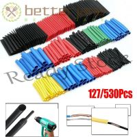 【Ready Stock】 ஐ✤ B40 JANE 127/530Pcs Universal Heat Shrink Tube Repair Tools Organizer Cable Sleeve Environmental Industrial Flame Retardant Protective Protector Wire Wrap Kit