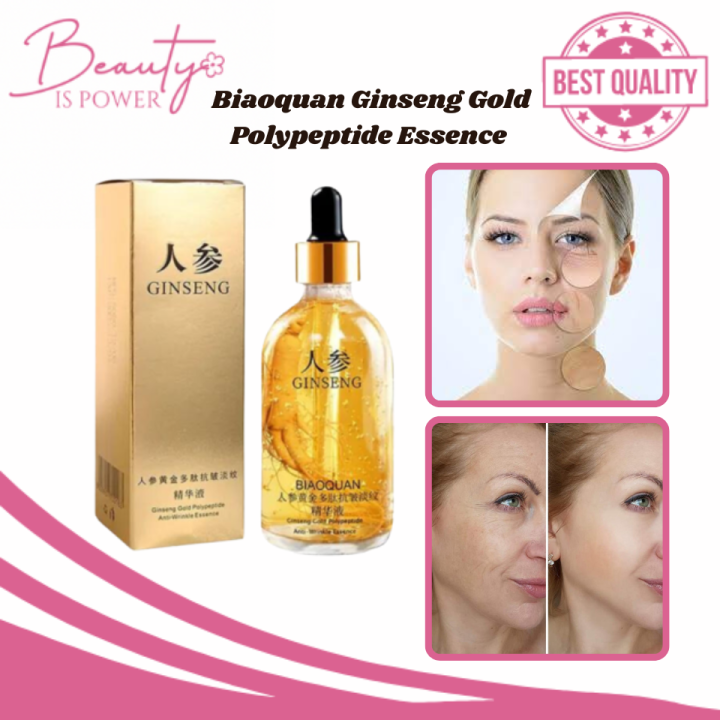 [100% EFFECTIVE] Biaoquan Ginseng Gold Polypeptide Essence Wrinkle ...