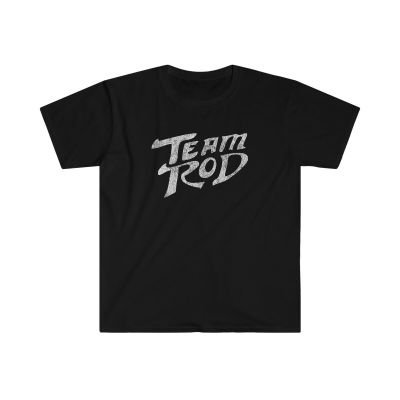 Team Rod Vintage Black Softstyle Tshirt