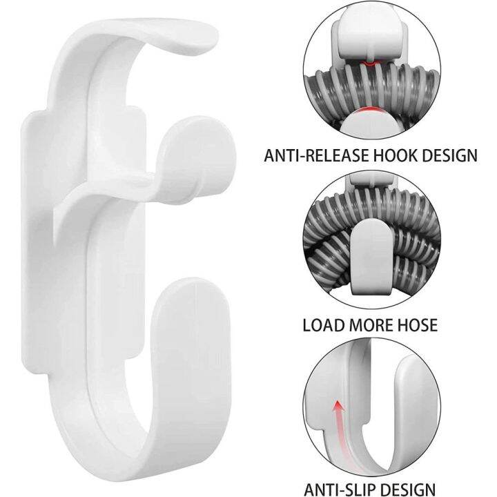 SFAJAI Durable Universal Self-adhesive Wall Mount Hose Hook Hose Holder ...