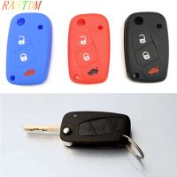 dghjsfgr 1pc Silicone car key case cover For FIAT /Panda /Stilo /Punto /Doblo /Grande /Bravo 500 Ducato /Minibus