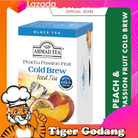 Ahmad Tea Cold Brew Peach &amp; Passion (20 Teabags) Halal Certified