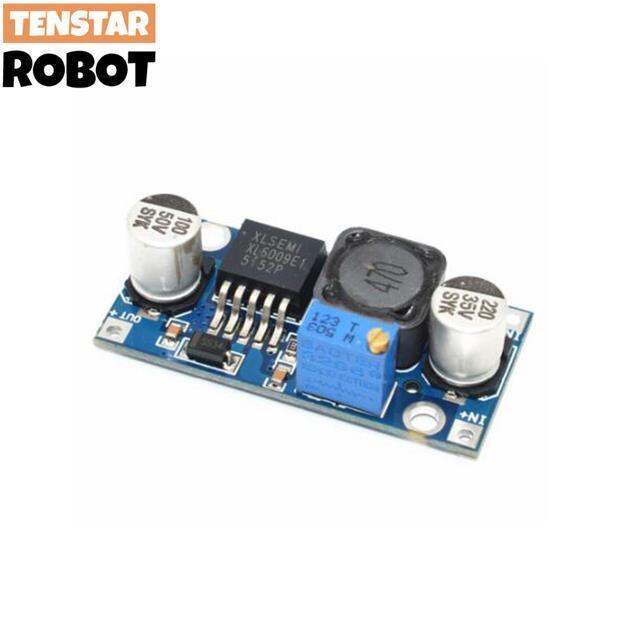 yf-tenstar-robot-xl6009-dc-dc-booster-module-supply-output-adjustable-super-lm2577-step-up