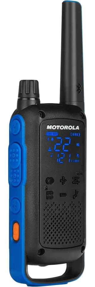 Motorola Talkabout T800 Two-Way Radios, Pack, Black Blue - 3