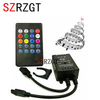 New 20 Key Music IR Controller Black Sound Sensor Remote For RGB LED Strip High Quality