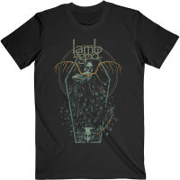 เสื้อยืด lamb of God coffin kopia 100 merch