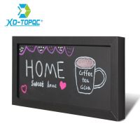 XINDI New Small Magnetic Wooden Blackboard For Notes MDF Frame 15x30cm Home Decorative Memo Chalk Board Free Shipping