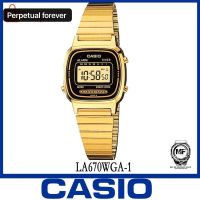 Casio Standard นาฬิกาข้อมือผู้หญิง สายสเตนเลส รุ่น LA670WGA-1 สินค้าขายดี ของแท้ 100% ประกันศูนย์ CASIO 1 ปีเต็ม