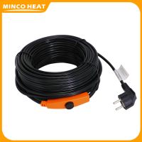 ❣✥☏ Minco Heat Self-regulating Anti-freeze Pipe Heating Cable Pipe Frost Protection 220v Heating Cable Mini Intelligent Controller