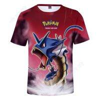 Kids T-Shirt Little Boys Girls Casual Sports Tops Pokemon Gyarados Charizard Greninja Groudon