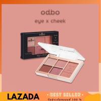 ODBO eye x cheek eyeshadow โอดีบีโอ อาย เอกซ์ ชีค อายแชโดว์ พาเลท ปัดแก้ม ติดทนนาน 10 g.