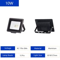 ไฟฟลัดไลท์ Led สปอร์ตไลท์ไฟ Led กลางแจ้งความสว่างสูง Ip67กันน้ำ220V 30W 50W 100W 150W 200W